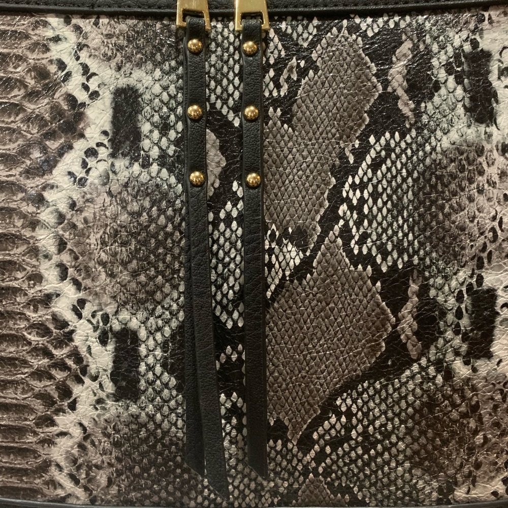 Charming Charlie Bag- Black Python - image 3
